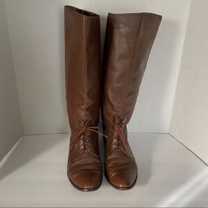 Vintage Marc Alpert Leather Victorian Style Riding Boot B34